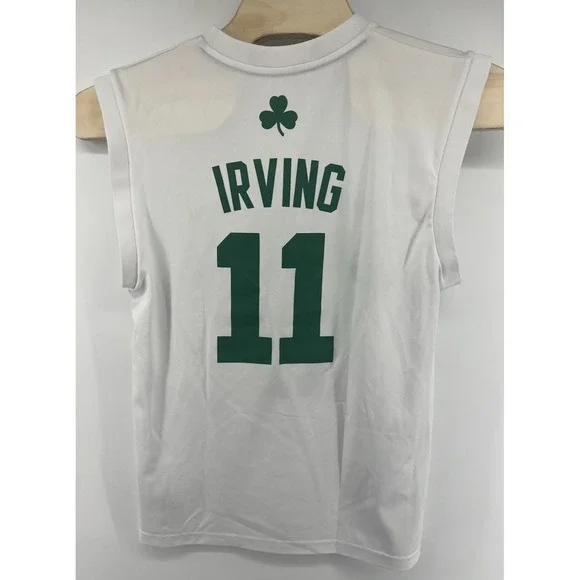 Adidas Boston Celtics Kyrie Irving Jersey Printed 11 Mens Small - Picture 4 of 6
